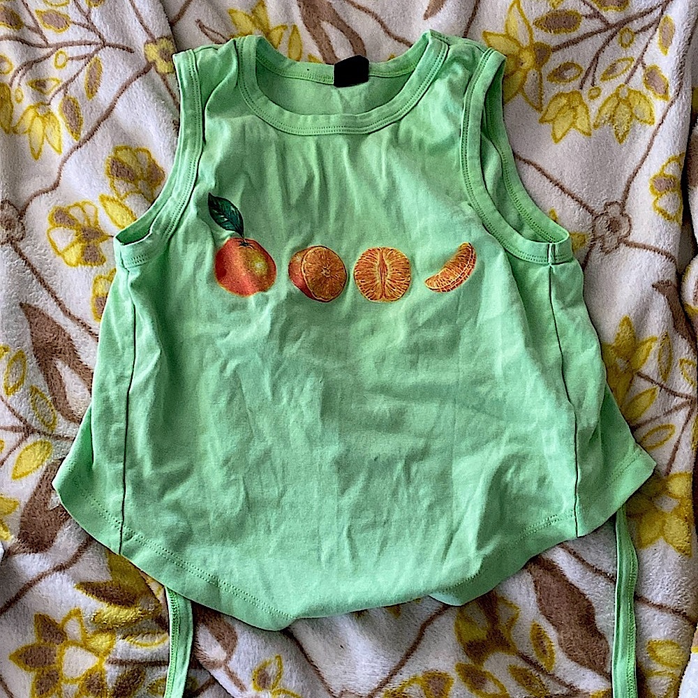 urban outfitters tie back tank top